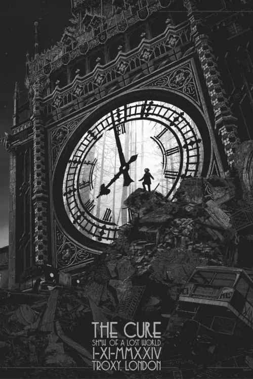 Постер до фільму "The Cure: Show of a Lost World Live at Troxy, London"
