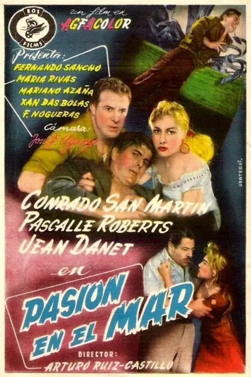 Постер до фільму "Pasión en el mar"