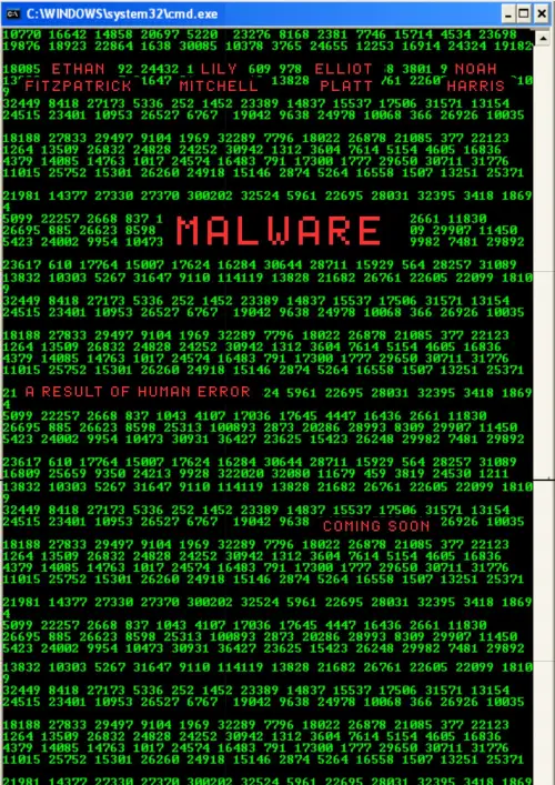 Постер до фільму "MALWARE"