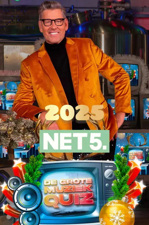 Постер до фільму "De grote kerstmuziekquiz 2025"