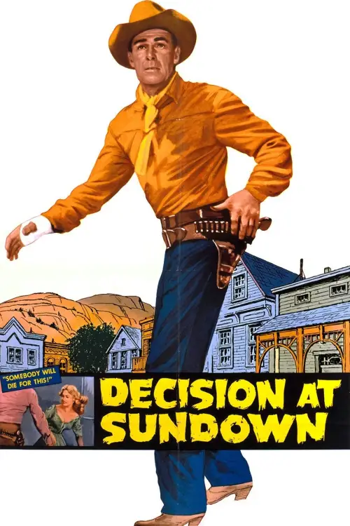 Постер до фільму "Decision at Sundown"