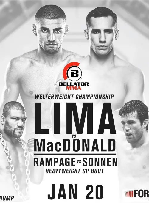 Постер до фільму "Bellator 192: Rampage vs. Sonnen"
