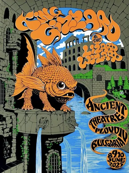 Постер до фільму "King Gizzard & The Lizard Wizard - Live in Plovdiv 