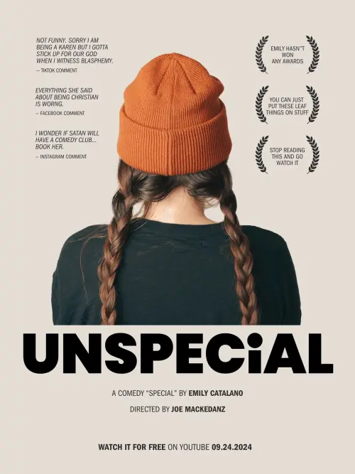 Постер до фільму "Emily Catalano: Unspecial"