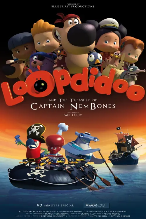 Постер до фільму "Loopdidoo and the Treasure of Captain Nem Bones"