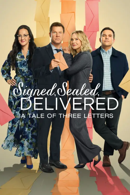 Постер до фільму "Signed, Sealed, Delivered: A Tale of Three Letters"