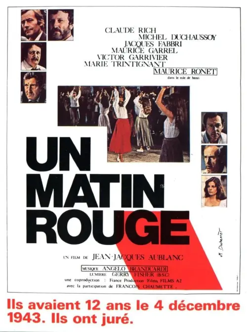 Постер до фільму "Un matin rouge"