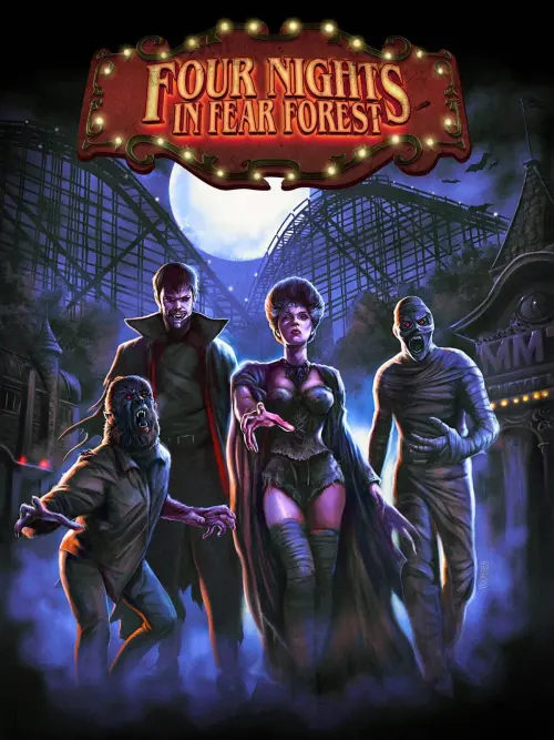 Постер до фільму "Four Nights in Fear Forest"