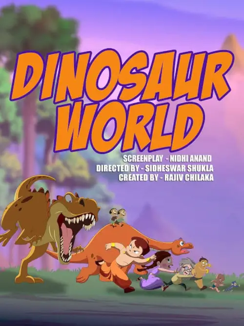 Постер до фільму "Chhota Bheem - Dinosaur World"