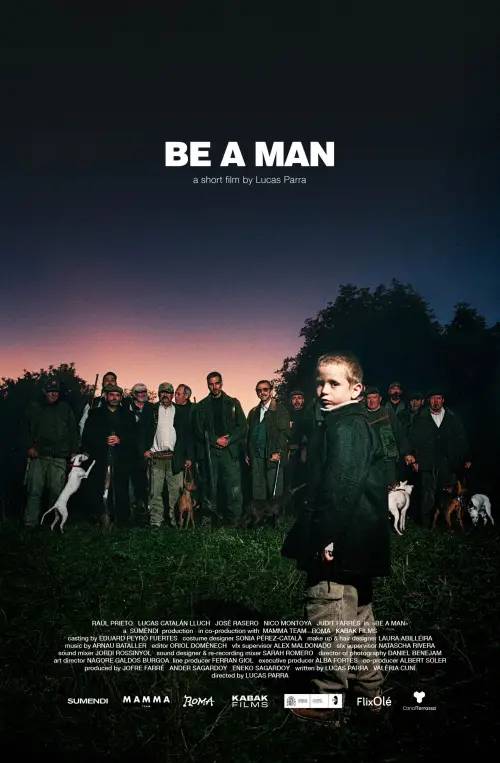 Постер до фільму "Be a Man"