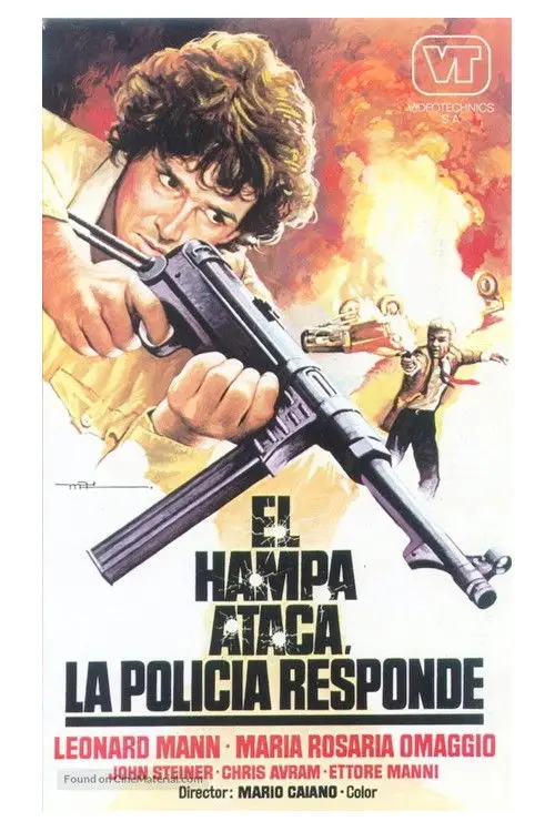 Постер до фільму "The Criminals Attack. The Police Respond"