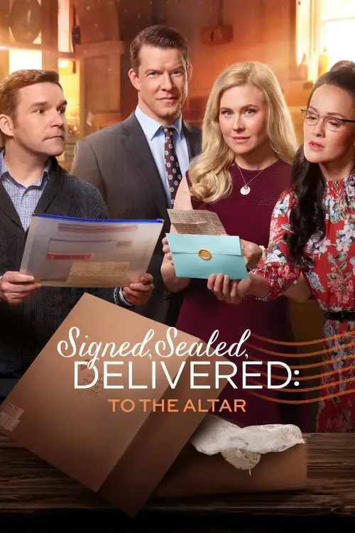Постер до фільму "Signed, Sealed, Delivered: To the Altar"