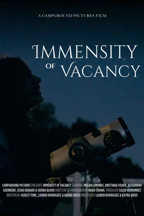 Постер до фільму "Immensity of Vacancy"