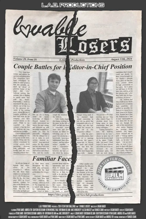 Постер до фільму "Lovable Losers"