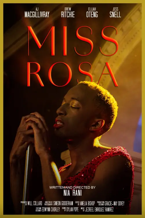 Постер до фільму "Miss Rosa"