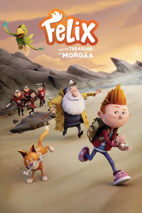 Постер до фільму "Felix and the Treasure of Morgäa"