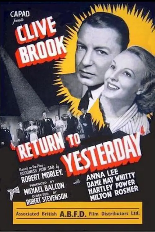 Постер до фільму "Return to Yesterday"