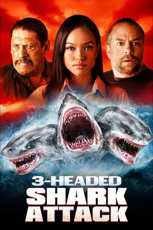 Постер до фільму "3-Headed Shark Attack"