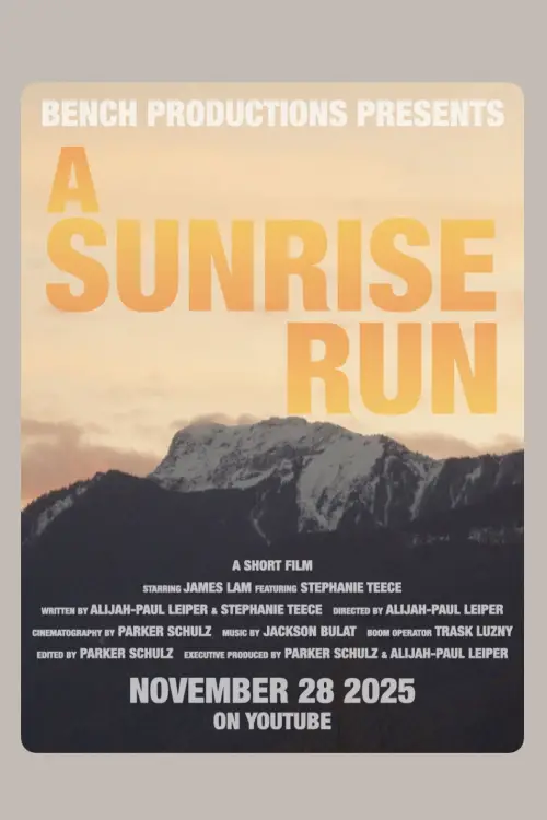 Постер до фільму "A Sunrise Run"