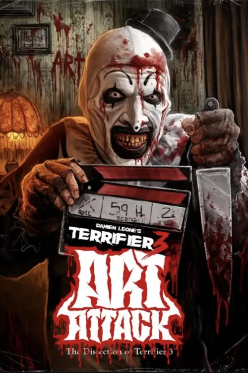 Постер до фільму "Art Attack! The Dissection of Terrifier 3"