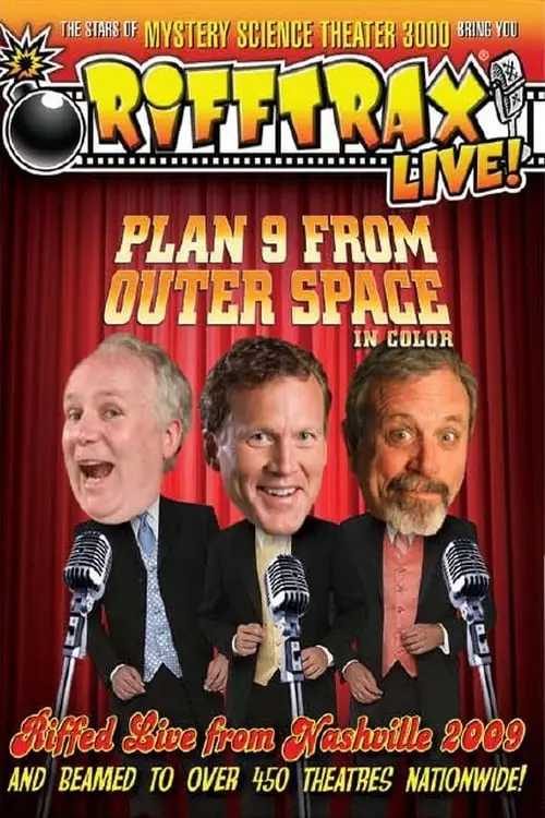 Постер до фільму "RiffTrax Live: Plan 9 from Outer Space"