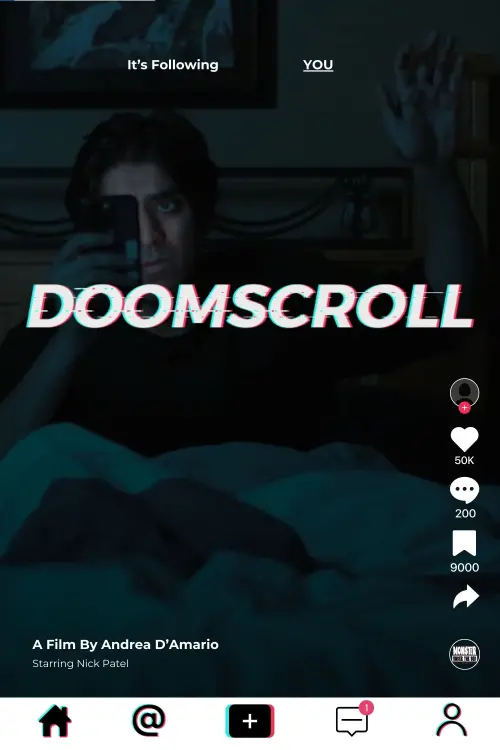 Постер до фільму "DOOMSCROLL"