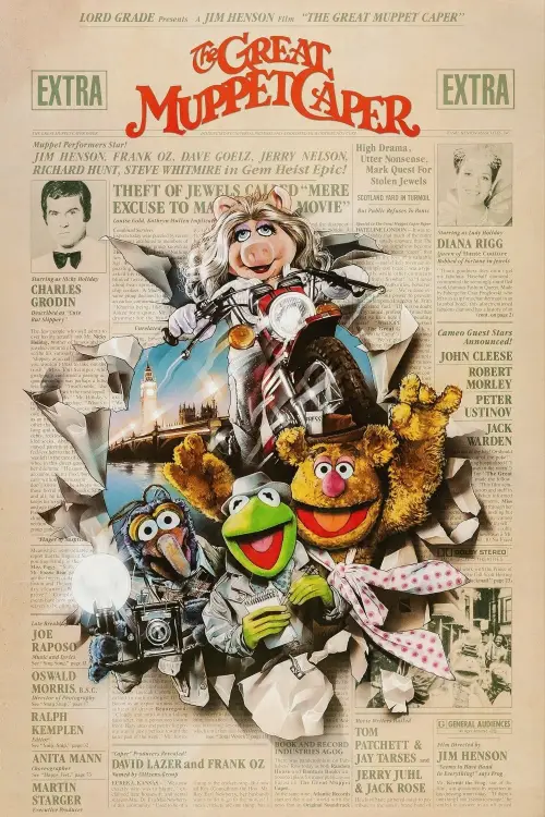 Постер до фільму "The Great Muppet Caper"