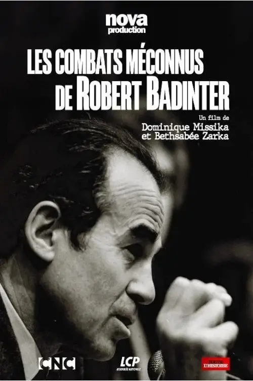 Постер до фільму "Les Combats méconnus de Robert Badinter"