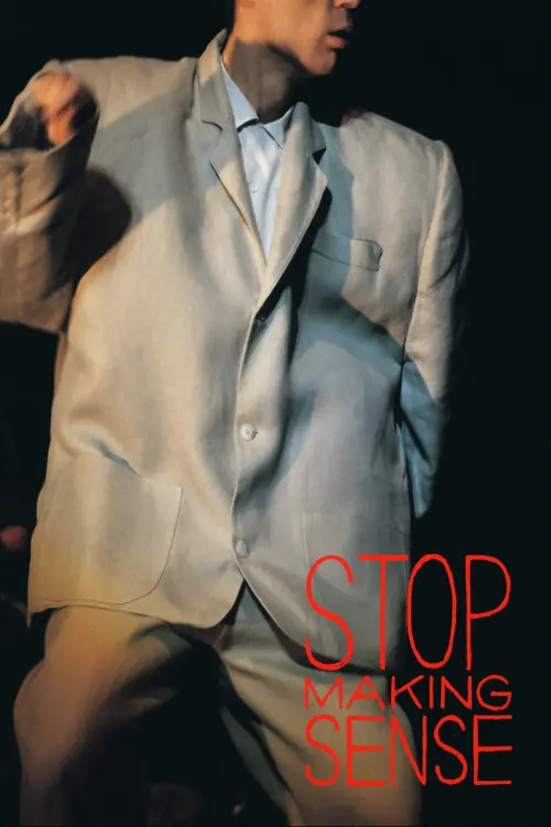 Постер до фільму "Stop Making Sense"