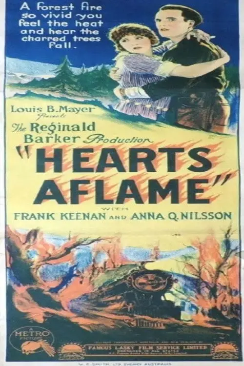 Постер до фільму "Hearts Aflame"