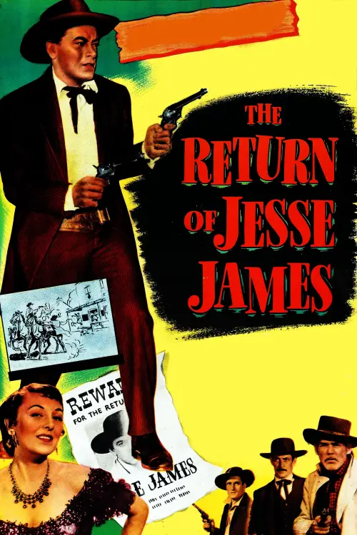 Постер до фільму "The Return of Jesse James"