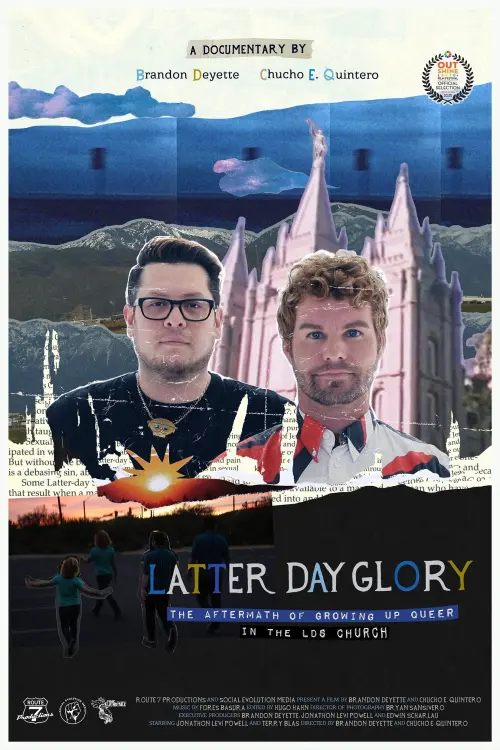 Постер до фільму "Latter-Day Glory: The Aftermath of Growing Up Queer in the LDS Church"