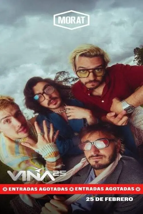 Постер до фільму "Festival de Viña del Mar 2025: Morat"