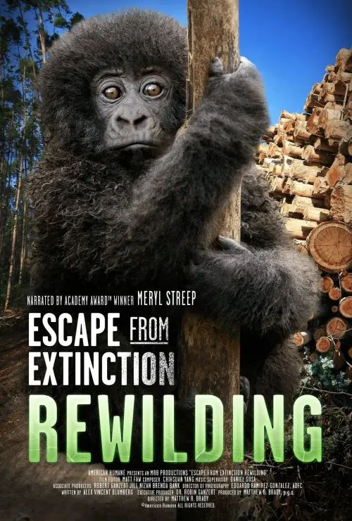 Постер до фільму "Escape from Extinction: Rewilding"