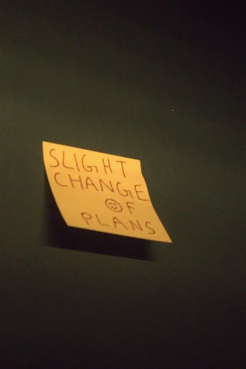 Постер до фільму "Slight Change Of Plans"