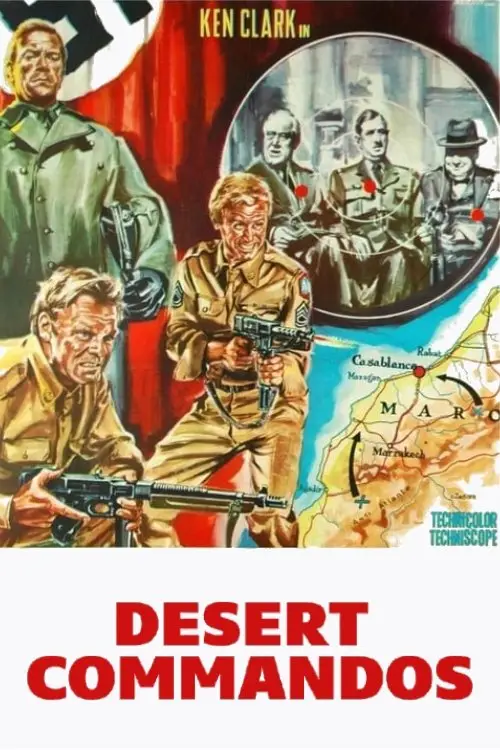 Постер до фільму "Desert Commandos"