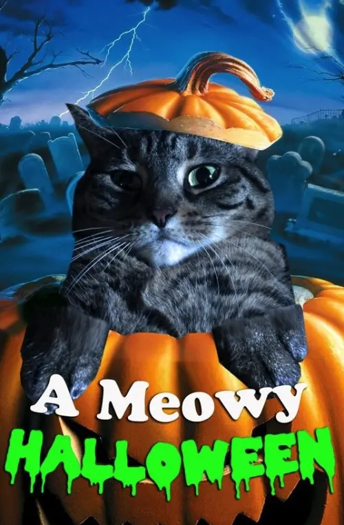 Постер до фільму "A Meowy Halloween"