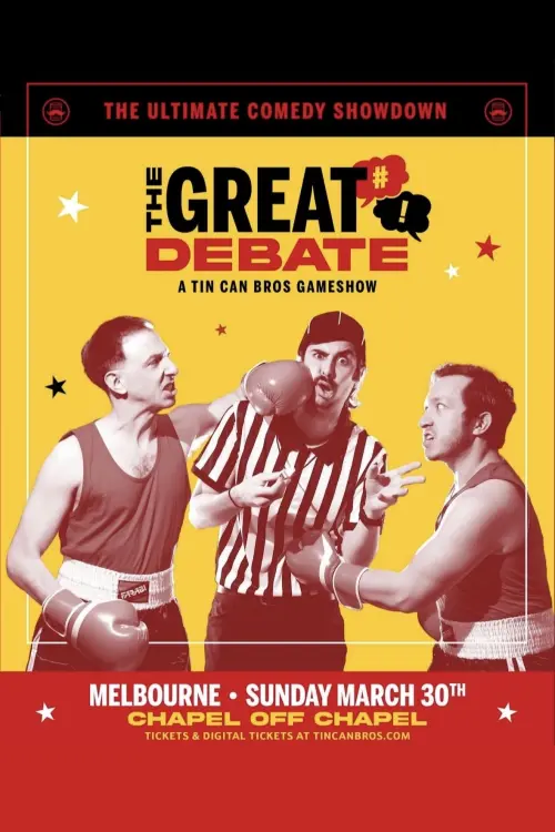 Постер до фільму "THE GREAT DEBATE: Down Under"