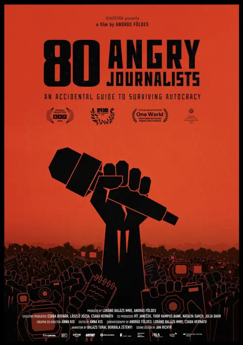 Постер до фільму "80 Angry Journalists"