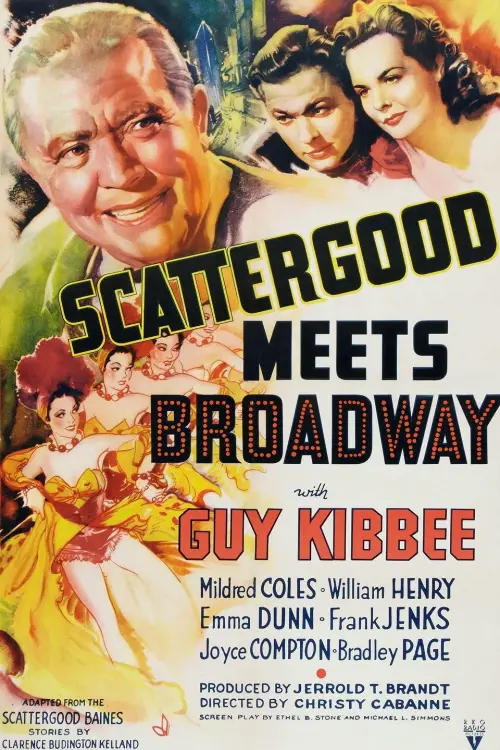 Постер до фільму "Scattergood Meets Broadway"