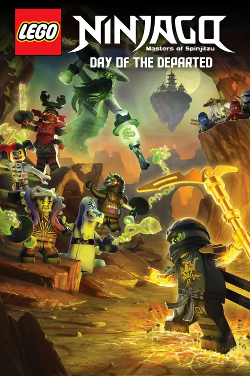 Постер до фільму "Ninjago: Masters of Spinjitzu - Day of the Departed"