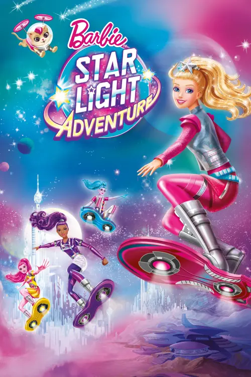 Постер до фільму "Barbie: Зоряні пригоди"