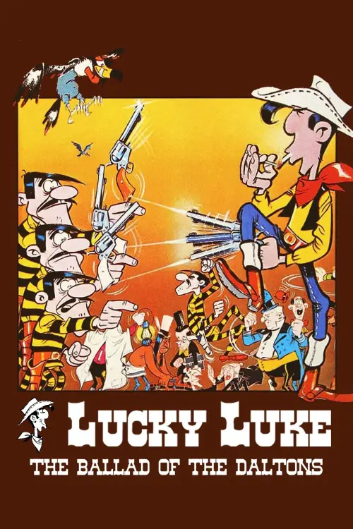 Постер до фільму "Lucky Luke: The Ballad of the Daltons"