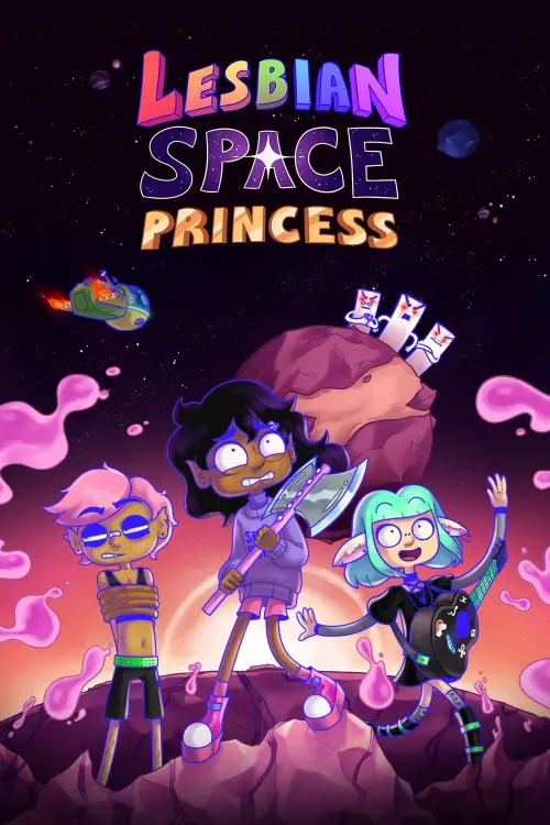 Постер до фільму "Lesbian Space Princess"