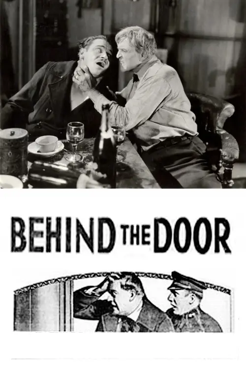 Постер до фільму "Behind the Door"