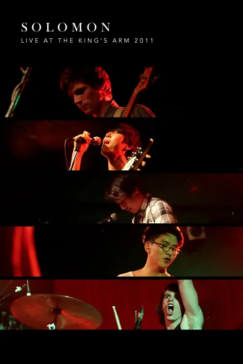 Постер до фільму "Solomon - Live at the King