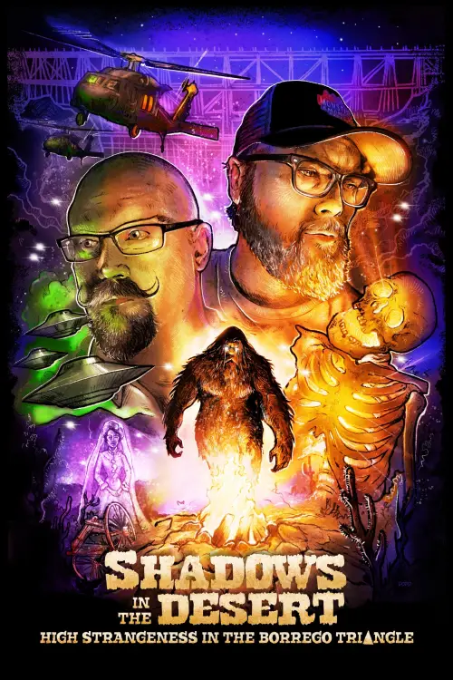 Постер до фільму "Shadows in the Desert: High Strangeness in the Borrego Triangle"