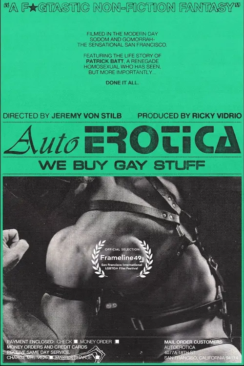Постер до фільму "AutoErotica: We Buy Gay Stuff"