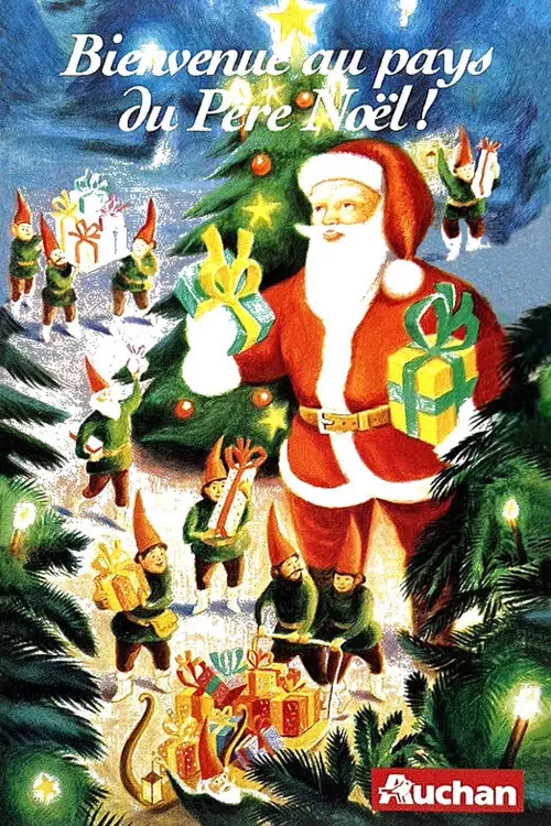 Постер до фільму "Bienvenue au pays du Père Noël"