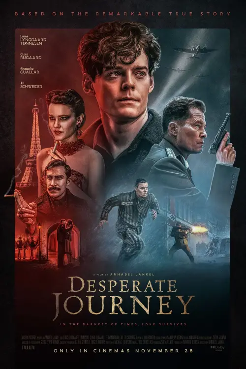 Постер до фільму "Desperate Journey"